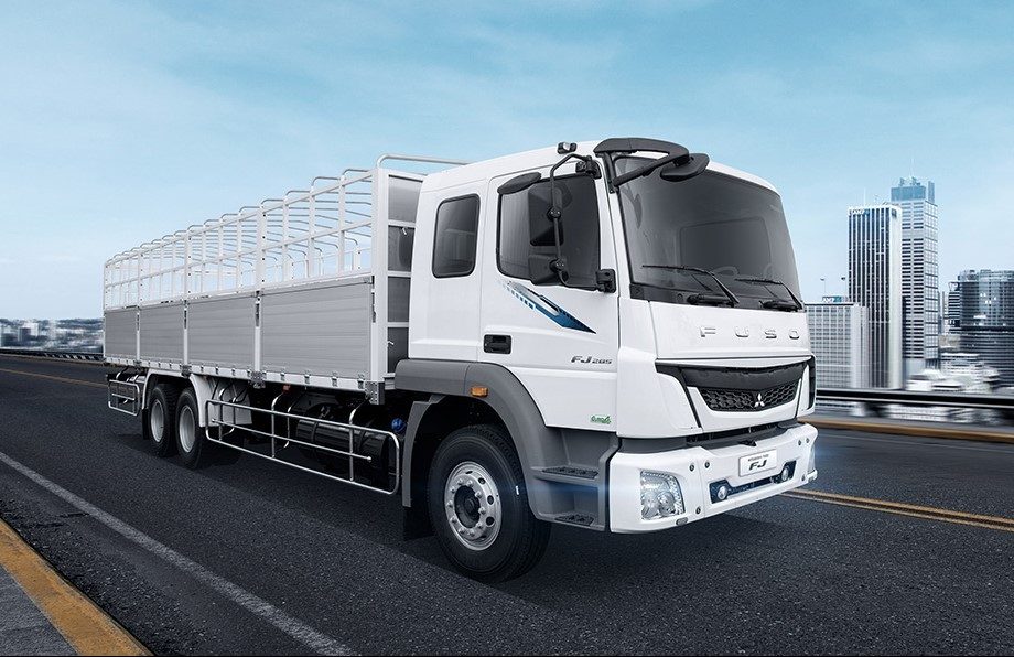 xe fuso FJ285 3 chân tai 14.2t thùng 9.1m